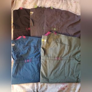 Wonder Winks scrub tops 3x